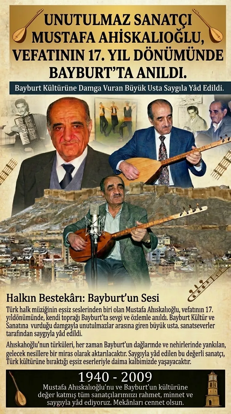 Sazı Baksı’da, Adı Üniversitede, Türküleri Dillerde: Mustafa Ahıskalıoğlu Vefatının 17. Yılında Anılıyor - Fotoğraf Galerisi 1