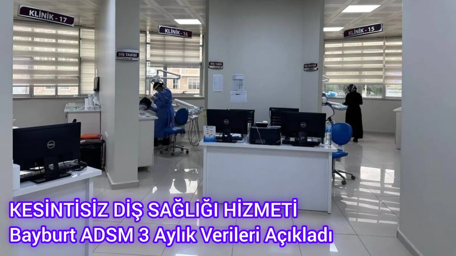 Bayburt ADSM’den 3 Aylık Bilanço: 24 Binden Fazla Hastaya Hizmet Verildi