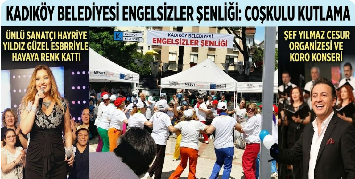 Kadıköy'de Bahar Coşkusu: Engelsizler Şenliği’nde Nota Sesleri Yükseldi