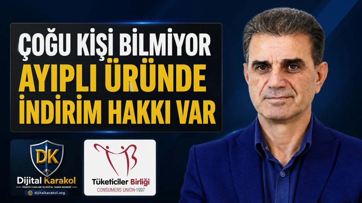 AYIPLI ÜRÜNLERDE AZ BİLİNEN HAK: "Ayıp Oranında Bedelden İndirim" Talebi